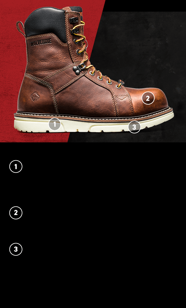 wolverine durashock wedge sole boots
