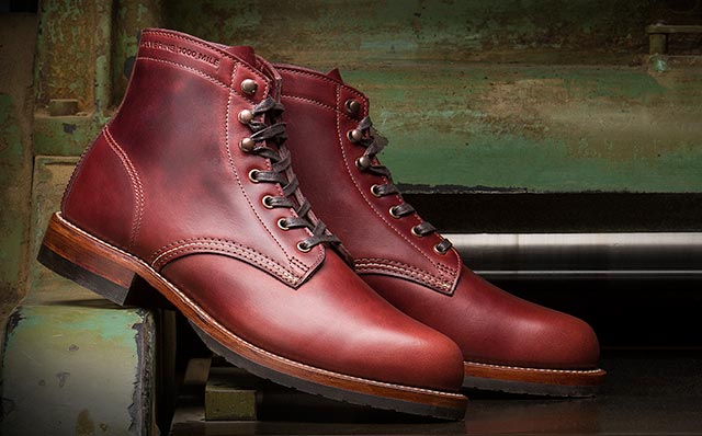 Evans red boots clearance