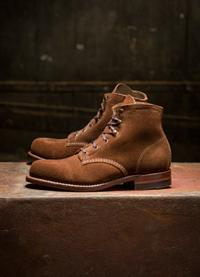wolverine suede boots