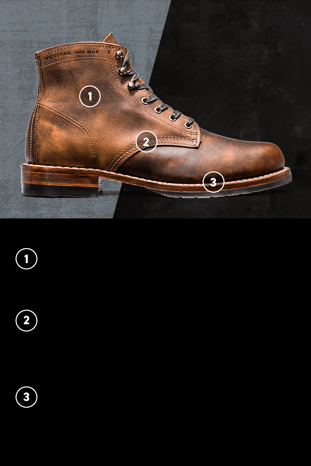 Men Evans 1000 Mile Boot 1000 Mile Wolverine
