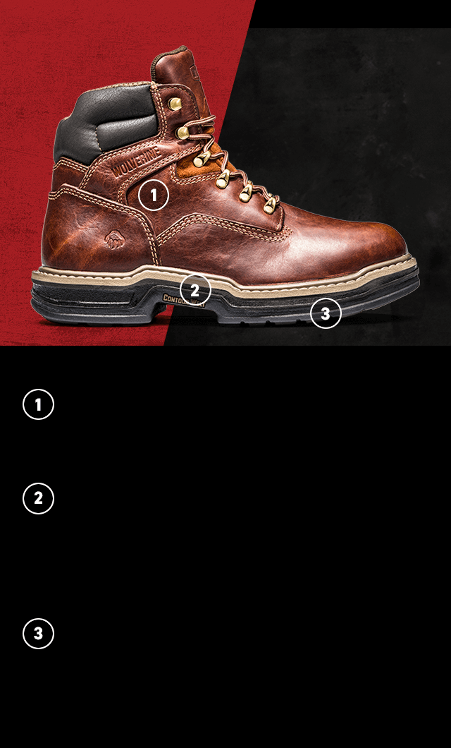 contour welt work boots