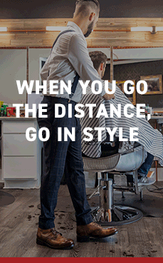 When you go the distance, go in style.