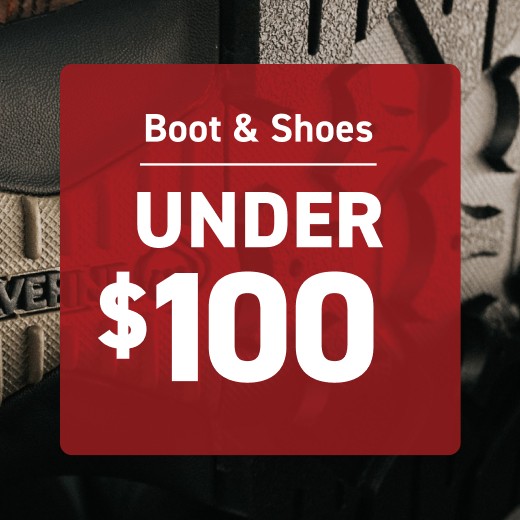Boots & Shoes - Under $100