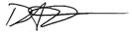 David Latchana Signature