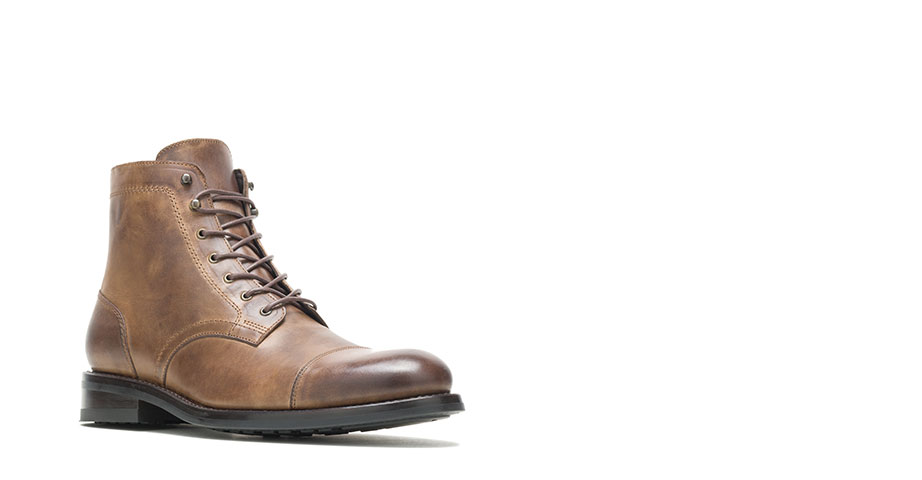 Wolverine BLVD Plain Toe in tan