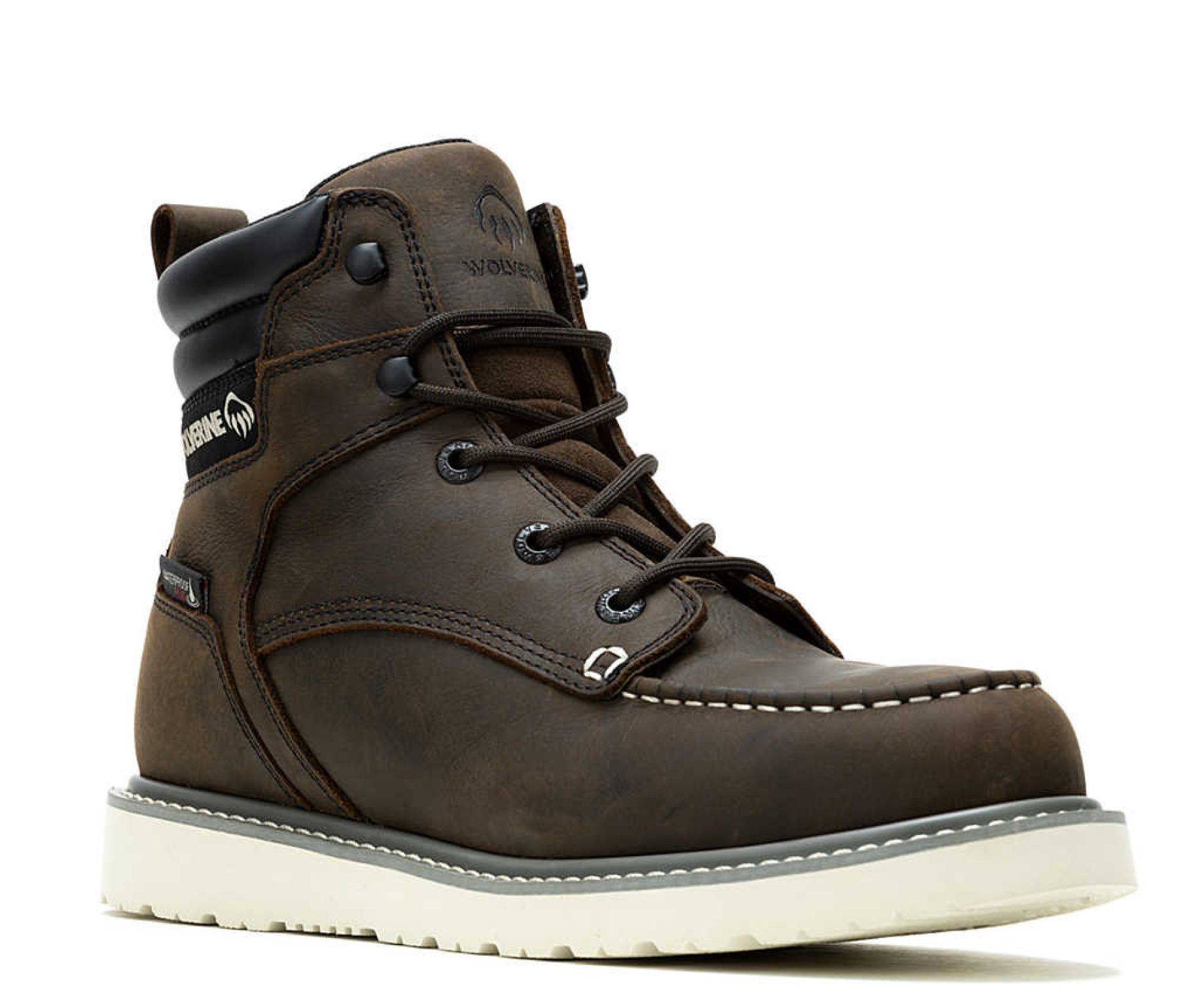 Men's Trade Wedge 6” Moc-Toe Steel-Toe Work Boot.