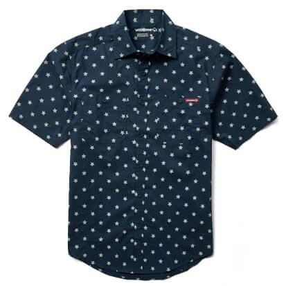 Wolverine button up short sleave shirt.