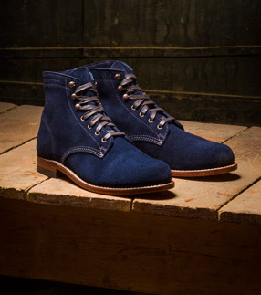 Wolverine 1000 mile hot sale blue suede