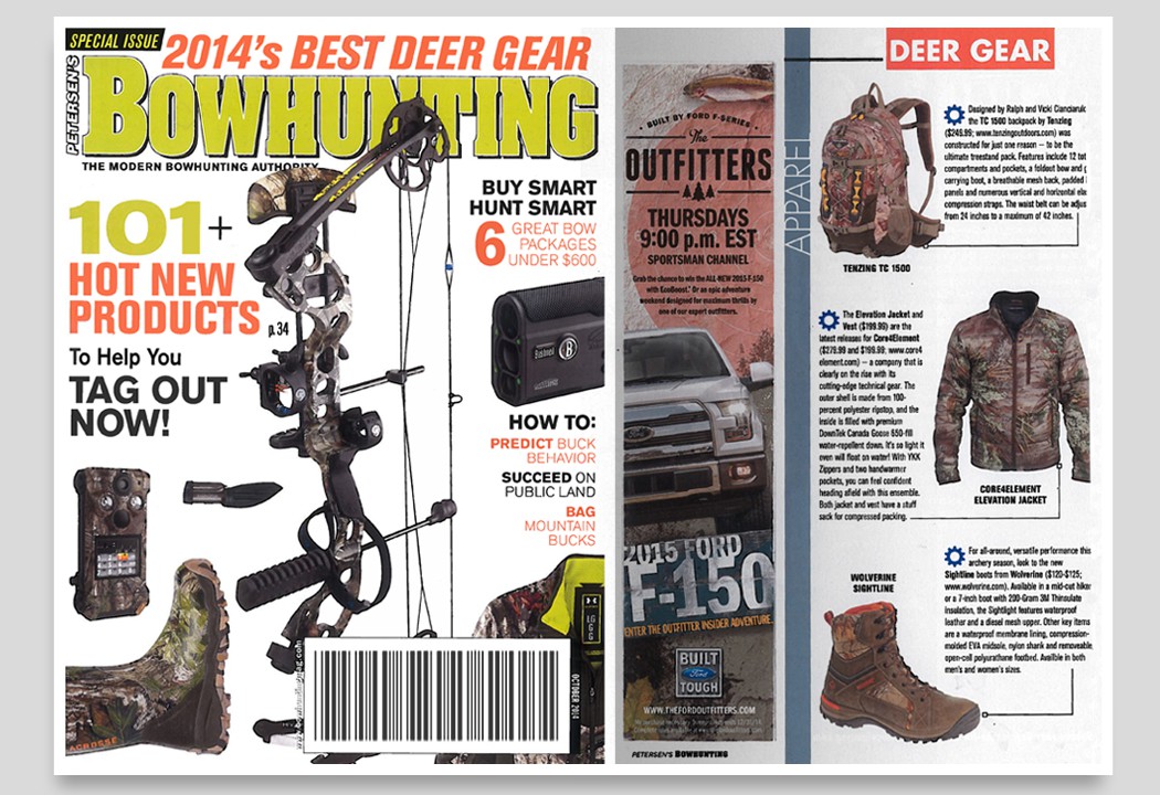 Wolverine Sightline Boots, Bowhunting