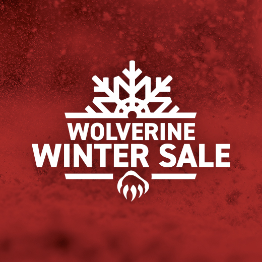 Snowflake Design on red background