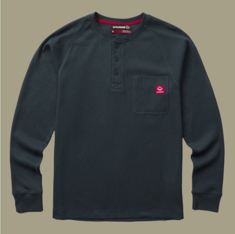 Wolverine Walden II Thermal Long Sleeve Henley