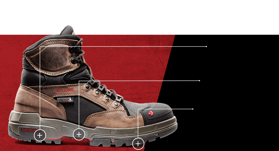 Men's Raider 6 inch boot.