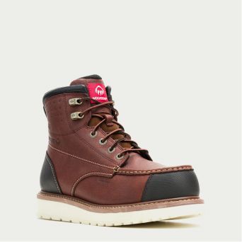 Men's Clove-colored Loader II ft HyperRest 6” CarbonMAX Work Boot