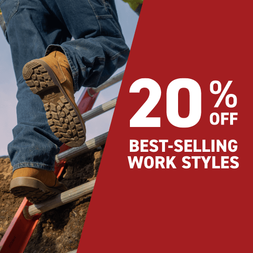 20% off best selling work styles.