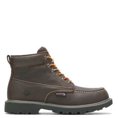 Wolverine Floorhand Moc Toe 6 Inch Work Boot.