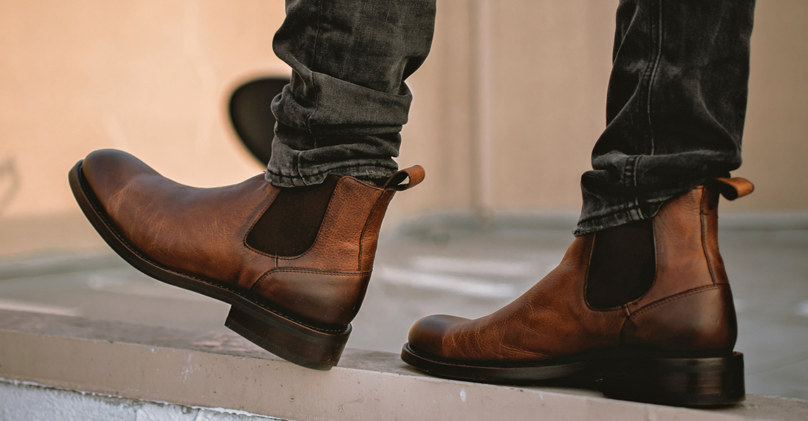 wolverine jean chelsea boot