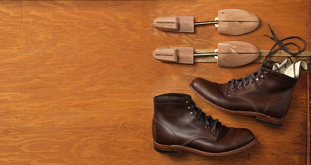 Wolverine 1000 mile boot care top