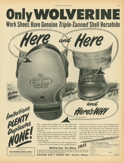 Vintage top wolverine boots