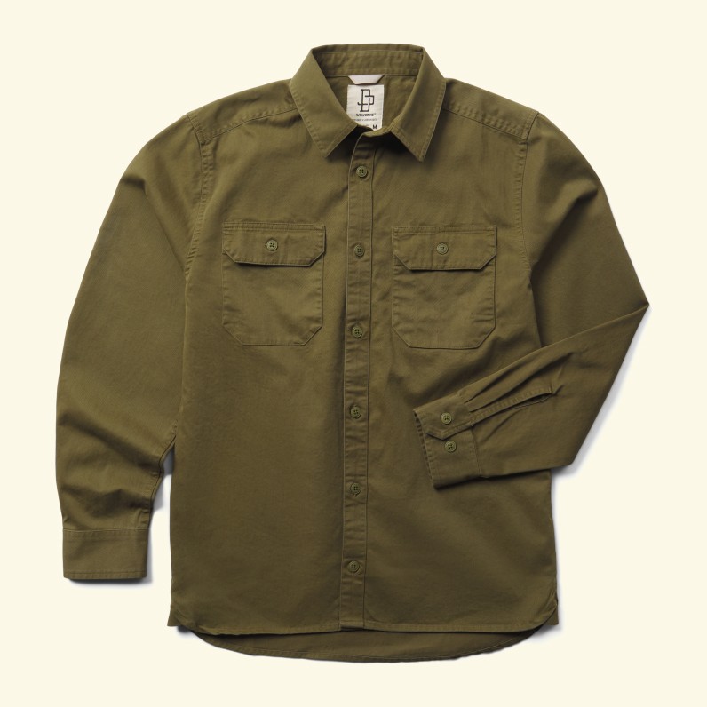 Men's Wolverine x Jordan Davis Twill Shirt