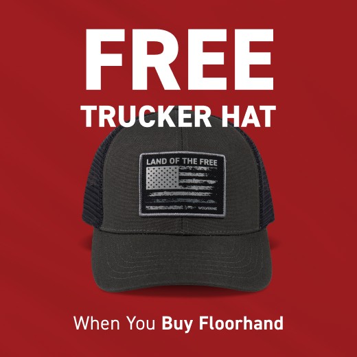 Free Trucker Hat - When You Buy Floorhand