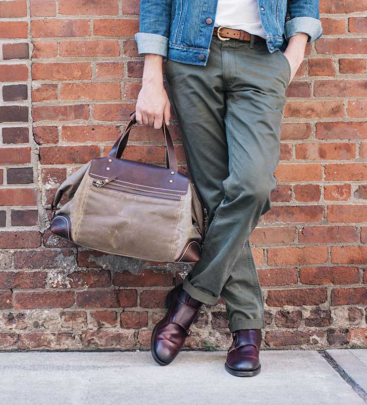 Men's Rust Suede