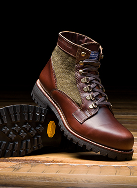 Closeup image of shoe detail.