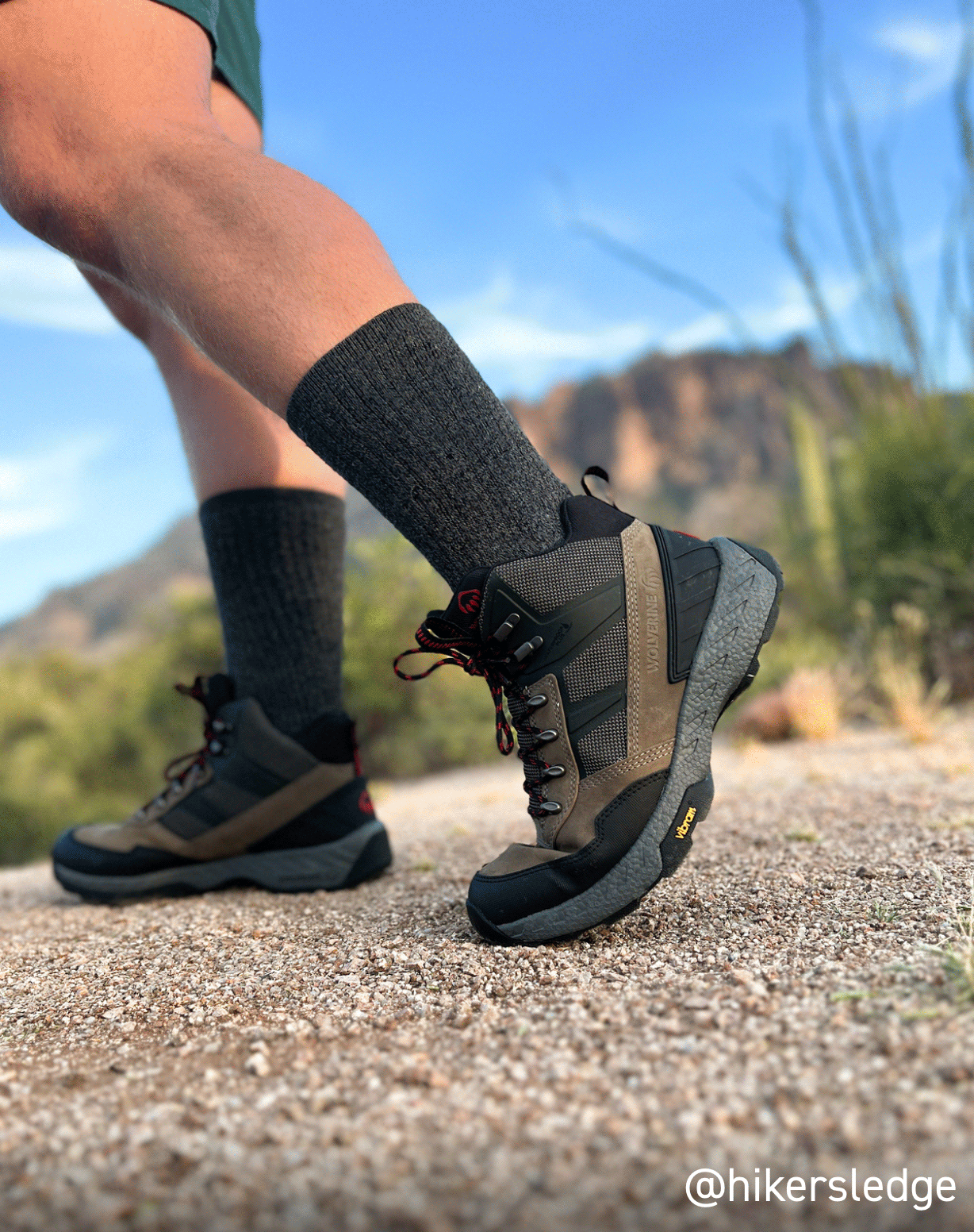 Close up of boots
