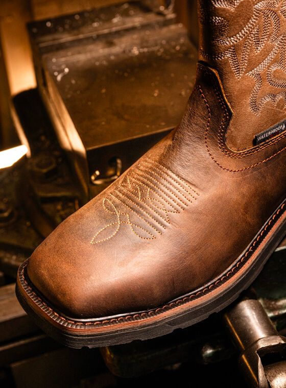 Rancher Square Toe Steel Toe Wellington Wolverine US