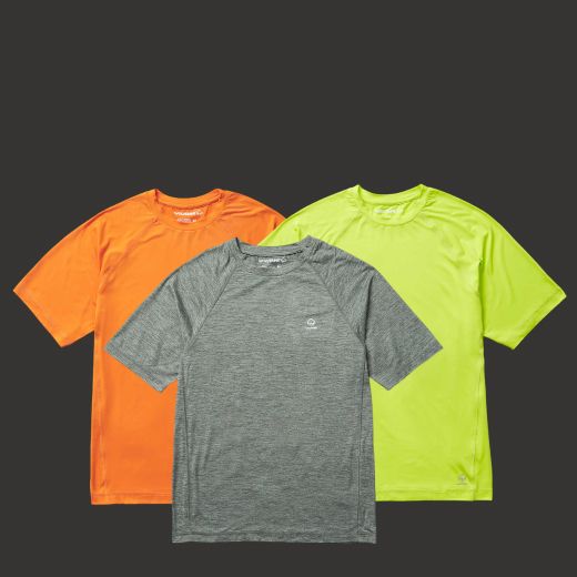 Sun Stop Tees in various colors.