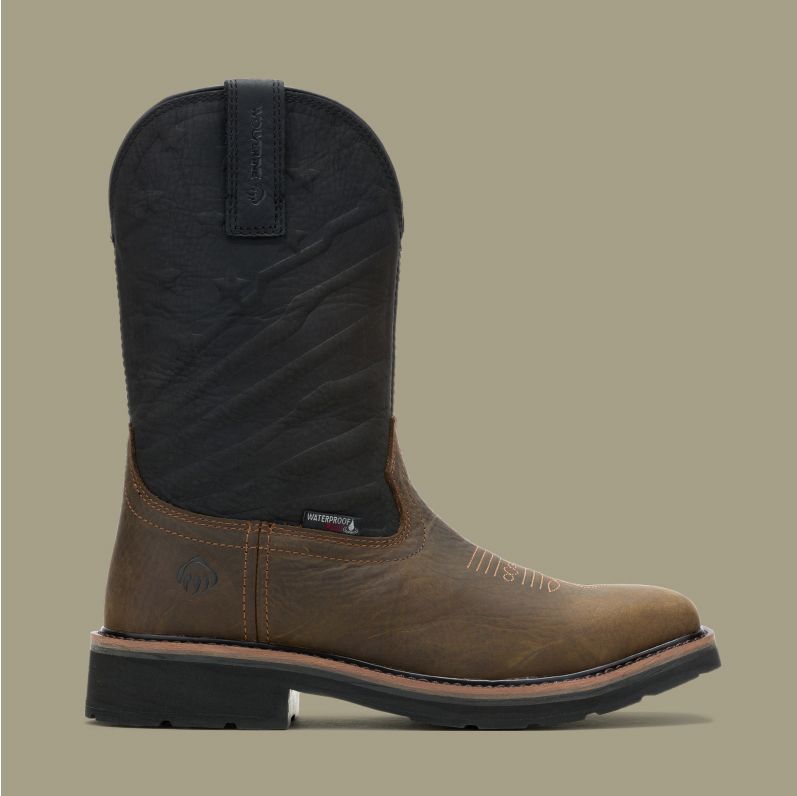Wolverine Rancher Flag LX Steel Toe Wellington