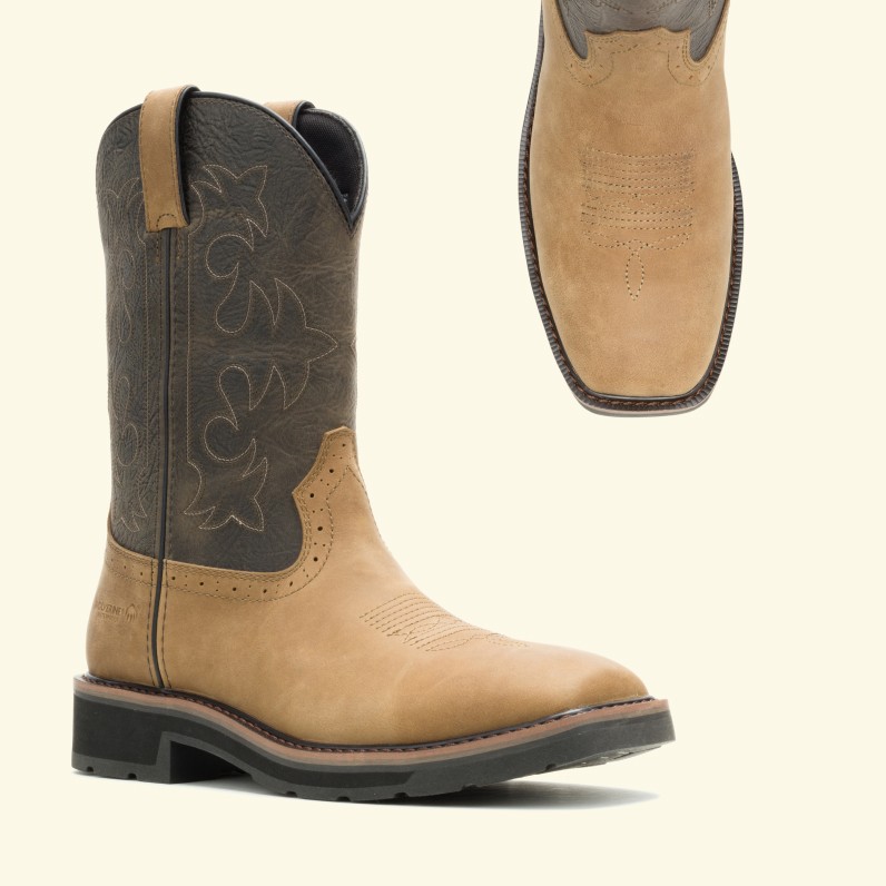 Men's Wolverine x Jordan Davis Rancher Fleur-De-Lis Soft-Toe Waterproof Wellington