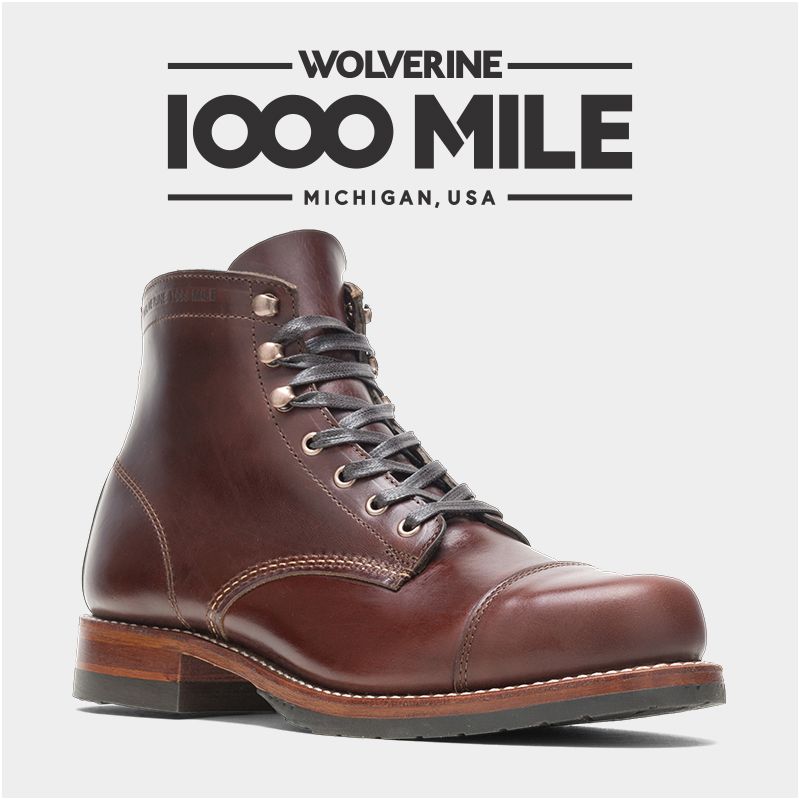 Wolverine boots in store 2025