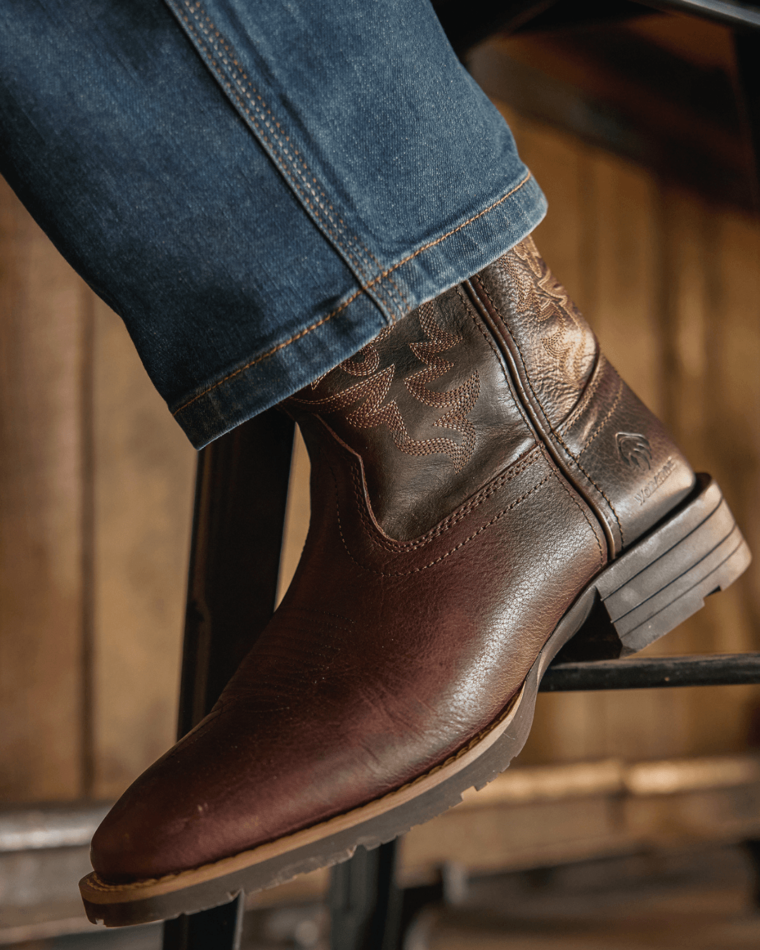 Men - Wheatland Saddle Series Steel-Toe Wellington - Wellingtons